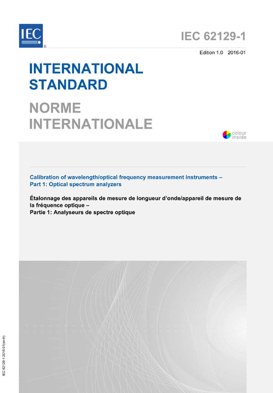 Cover IEC 62129-1:2016